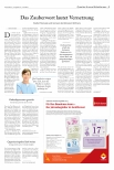Vorschauseite 1: Das Zauberwort lautet Vernetzung.