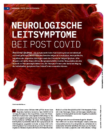 Vorschauseite 1: Neurologische Leitsymptome bei Post-Covid