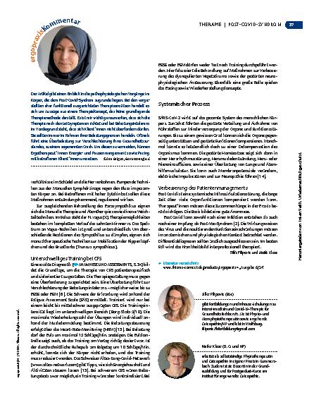 Vorschauseite 6: Neurologische Leitsymptome bei Post-Covid