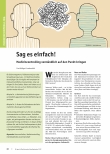 Vorschauseite 1: Sag es einfach! Medizincontrolling verständlich auf den Punkt bringen.