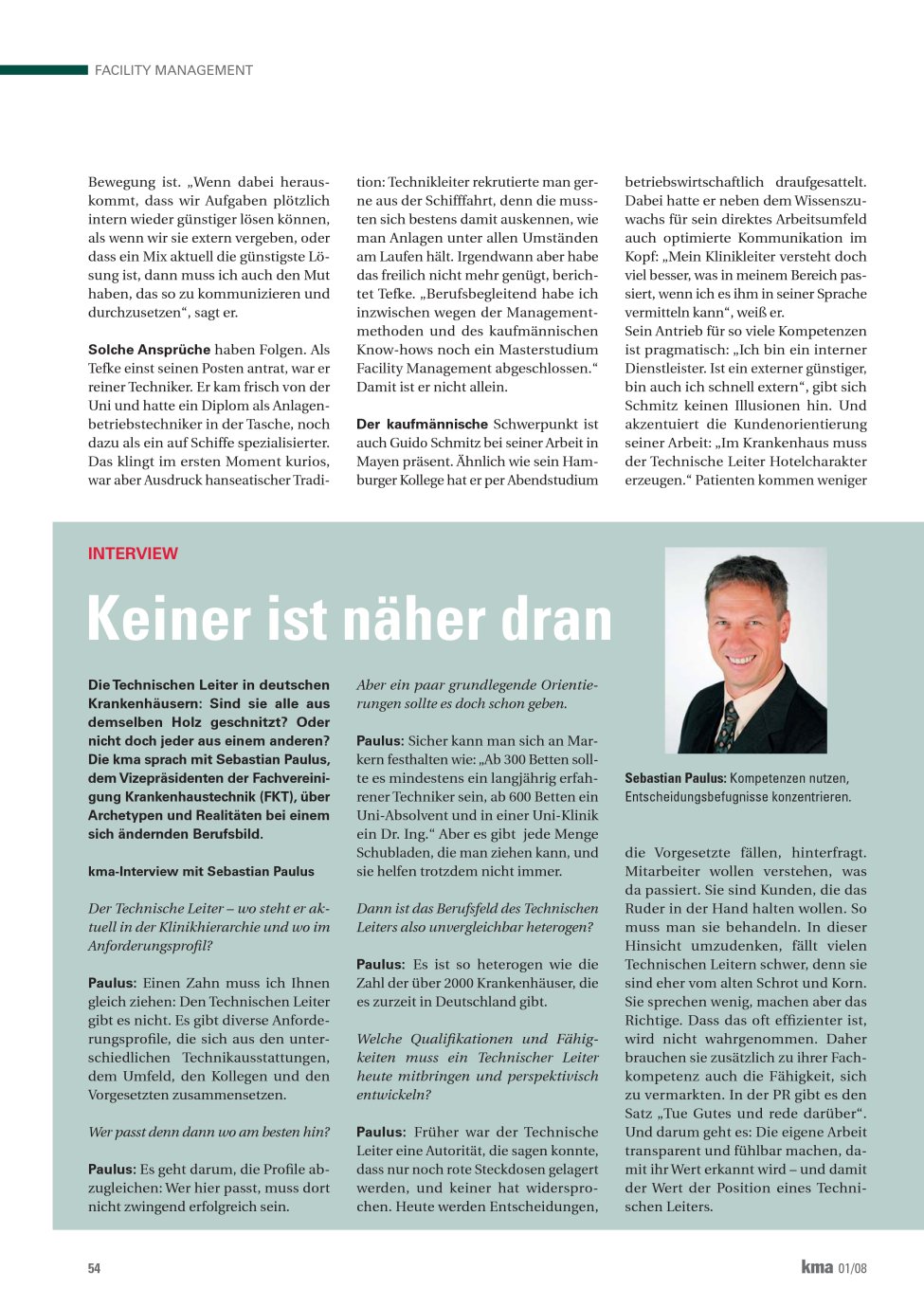 Vorschauseite 1: Keiner ist näher dran