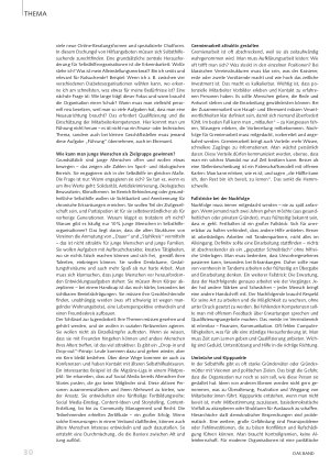 Vorschauseite 2: Umbrüche sind normal Selbsthilfe und ihre Anforderungen