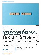 Vorschauseite 1: Gehalt statt Taschengeld!