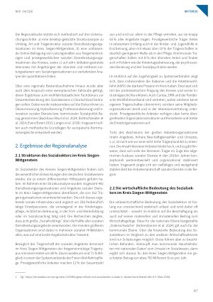 Vorschauseite 2: Der Sozialsektor im Kreis Siegen-Wittgenstein – Befunde einer Fallstudie im ländlich-industrialisierten Raum Westdeutschlands