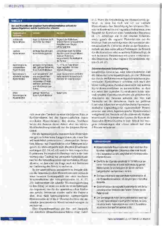 Vorschauseite 6: Hysterektomie - ein Vergleich verschiedener Operationsverfahren