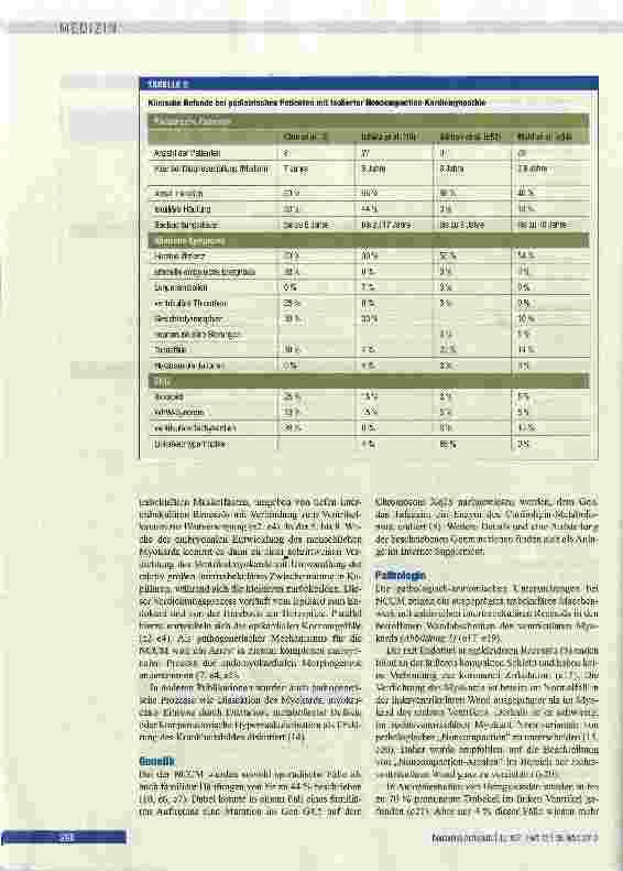 Vorschauseite 3: Isolierte Noncompaction-Kardiomyopathie