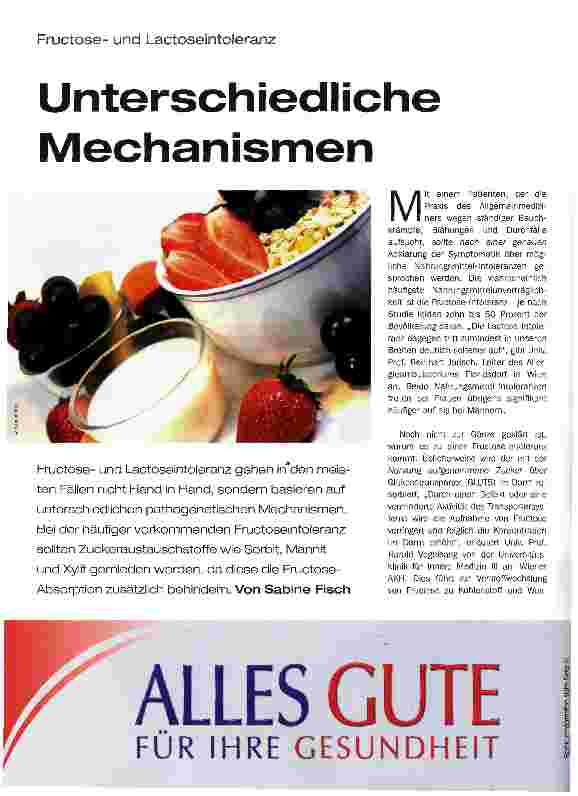 Vorschauseite 1: Unterschiedliche Mechanismen