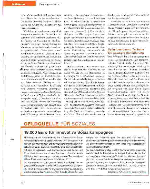 Vorschauseite 2: Die Regelschule muss diesen Namen verdienen
