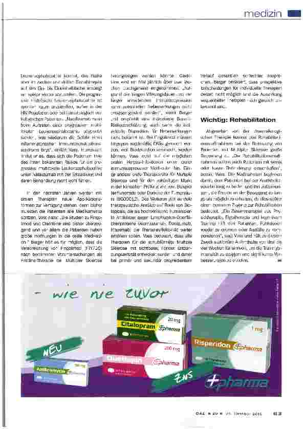 Vorschauseite 3: Gute Aussichten auf bessere Lebensqualität