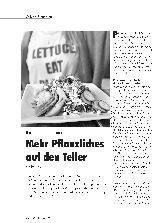 Vorschauseite 1: Mehr Pflanzliches auf den Teller