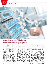 Vorschauseite 1: Intensivstation: Wie kann Kommunikation gelingen?