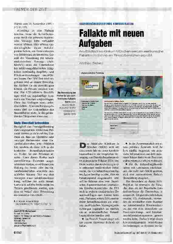 Vorschauseite 1: Fallakte mit neuen Aufgaben