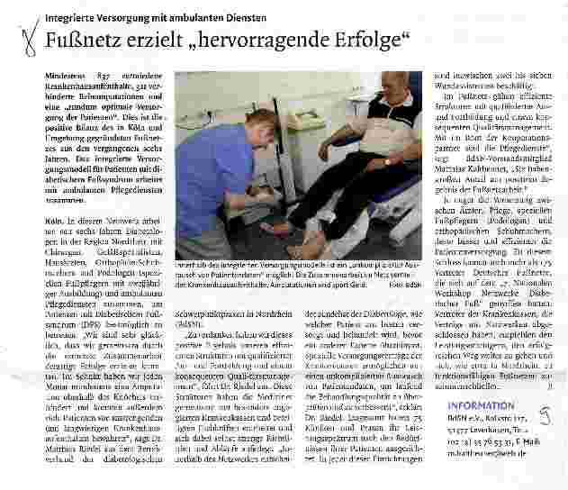 Vorschauseite 1: Fußnetz erzielt „hervorragende Erfolge