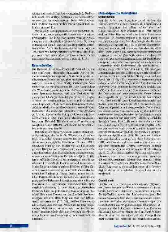 Vorschauseite 5: Diagnostik und Therapie von Weichteilsarkomen der Extremitäten