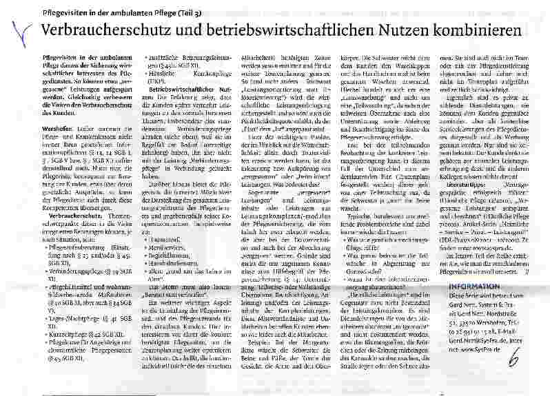 Vorschauseite 1: Verbraucherschutz und betriebswirtschaftlichen Nutzen kombinieren