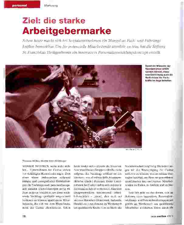 Vorschauseite 1: Ziel: die starke Arbeitgebermarke