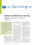 Vorschauseite 1: Demenz und Delir als E-Learning Mit Hilfe von E-Learning zum demenz-/ delirsensiblen Krankenhaus