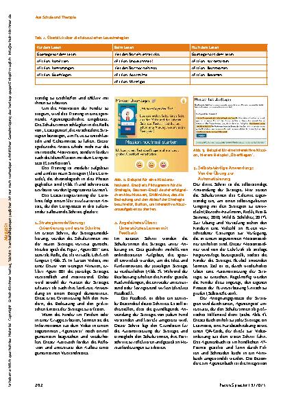 Vorschauseite 2: Lesemissionen für Leseagenten – das multimediale Trainingsprogramm der Lernlinie zur Förderung des Leseverständnisses