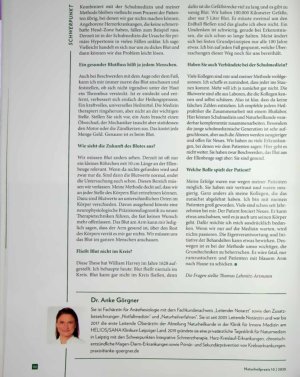 Vorschauseite 5: „Keine Angst vor Blut“ Die Görgner-Methode