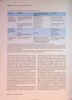 Vorschauseite 5: Aktive Immunisierung mit Impfstoffen. Wichtige Neuerungen und Perspektiven