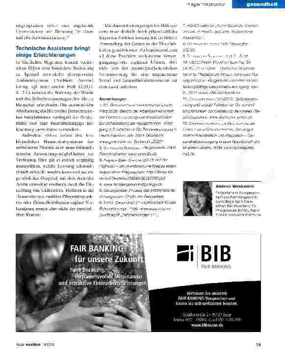 Vorschauseite 4: Neue Vernetzung braucht das Land