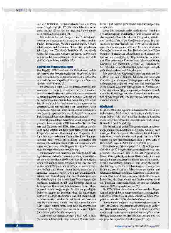 Vorschauseite 2: Todesfälle bei Gurtfixierungen