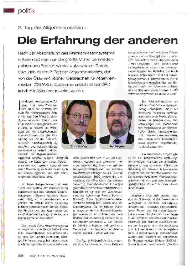 Vorschauseite 1: Die Erfahrung der anderen