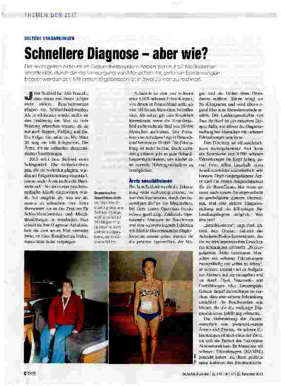 Vorschauseite 1: Schnellere Diagnose - aber wie?