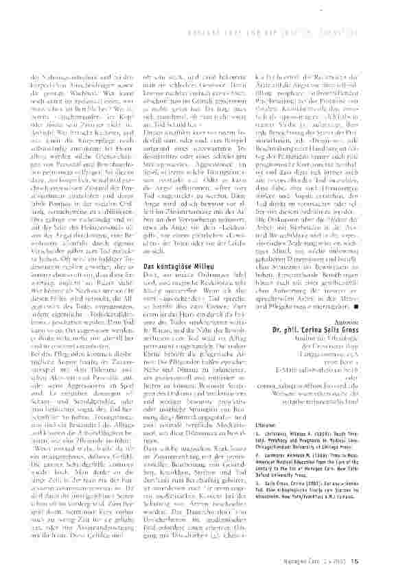 Vorschauseite 2: Tod und Magie im Altersund Pflegeheim