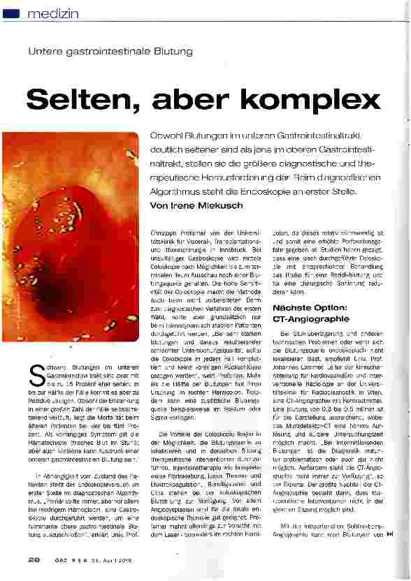Vorschauseite 1: Selten, aber komplex