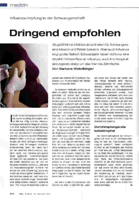 Vorschauseite 1: Dringend empfohlen