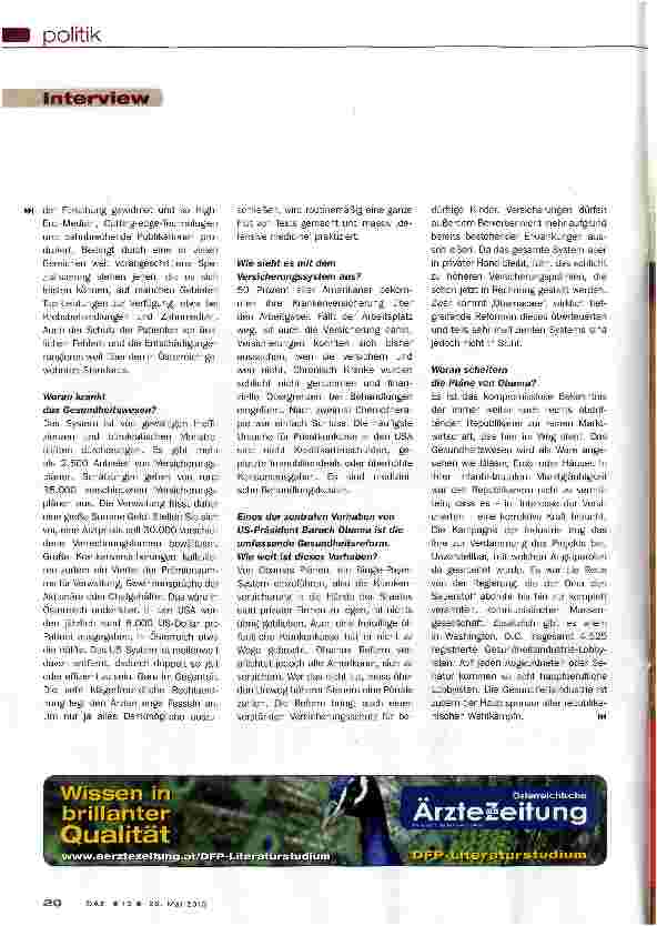 Vorschauseite 2: Gesundheit als Markt