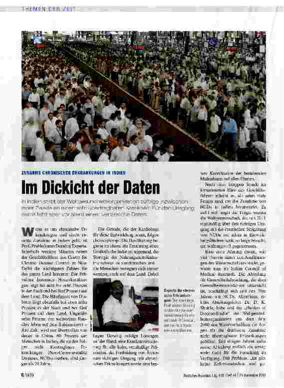 Vorschauseite 1: Im Dickicht der Daten