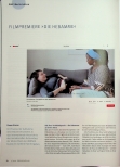Vorschauseite 1: ILMPREMIERE »DIE HEBAMME« The corrected text is: ILMPREMIERE »DIE HEBAMME«