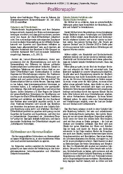 Vorschauseite 2: Heikle Kommunikation in temporären Interaktionssystemen von Lernortkooperation und gesundheitspolitischer Debatte - Eine Gedankenskizze