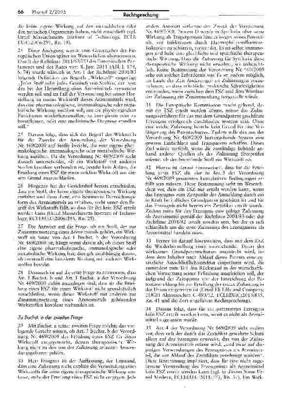 Vorschauseite 4: Konjugierter Pneumokokken-Impfstoff — Ergänzendes Schutzzertifikat für ArzneimittelVO (EG) Nr. 469/2009