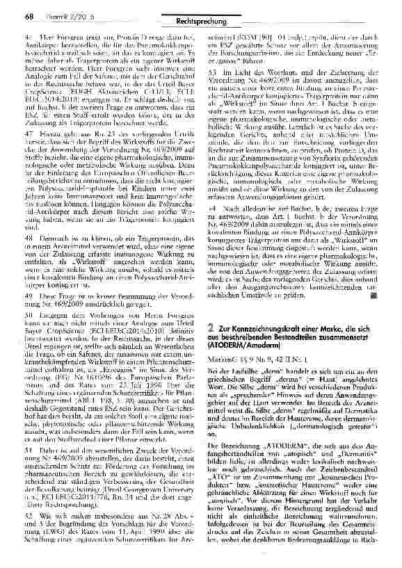 Vorschauseite 6: Konjugierter Pneumokokken-Impfstoff — Ergänzendes Schutzzertifikat für ArzneimittelVO (EG) Nr. 469/2009