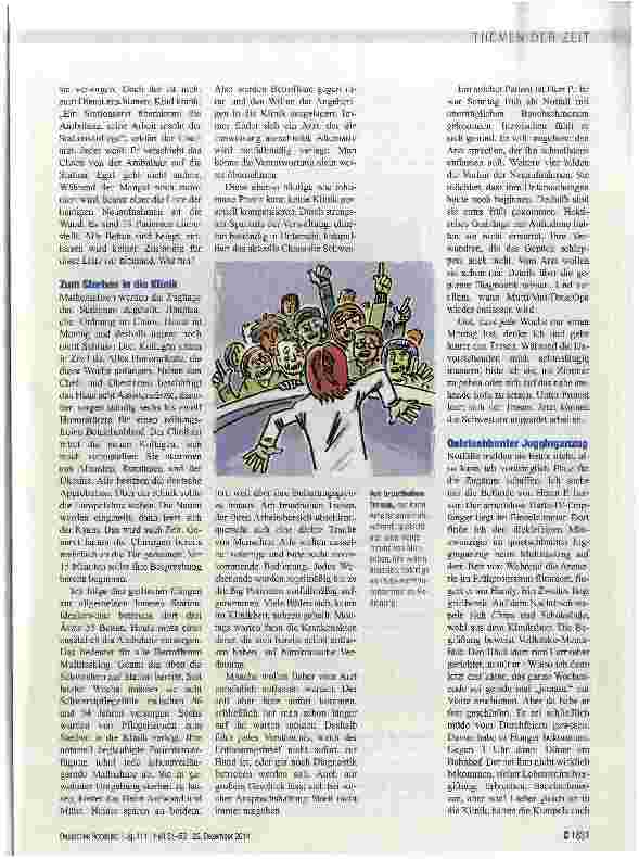 Vorschauseite 2: Katastrophe Krankenhaus