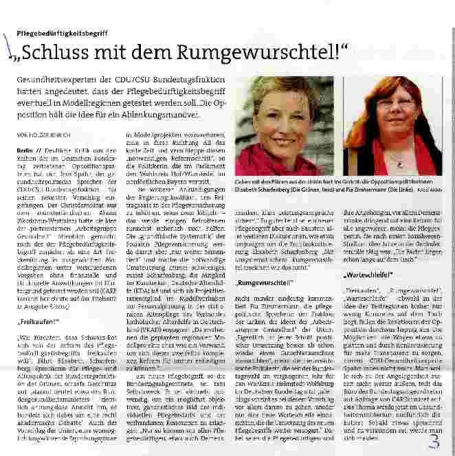 Vorschauseite 1: Schluss mit dem Rumgewurschtel!