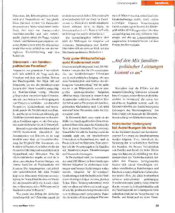 Vorschauseite 2: Familienpolitik lässt sich nicht exportieren
