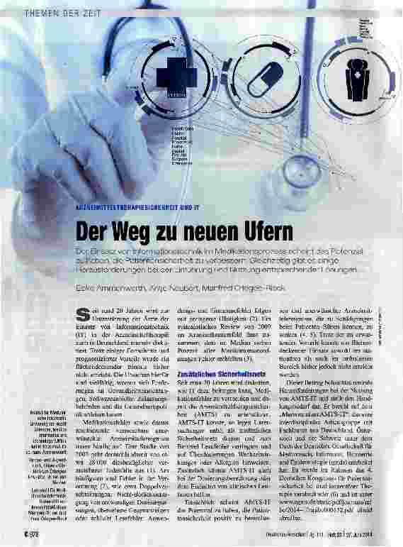 Vorschauseite 1: Der Weg zu neuen Ufern