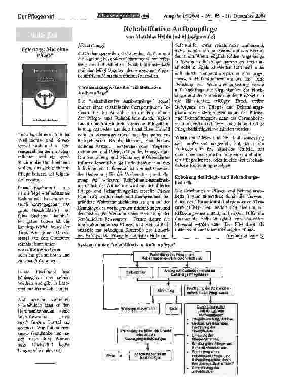 Vorschauseite 3: Rehabilitative Aufbaupflege