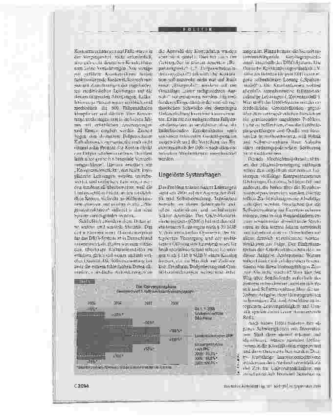 Vorschauseite 3: Die Hochleistungsmedizin bleibt auf der Strecke