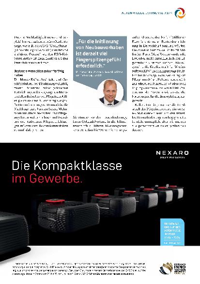 Vorschauseite 2: Klimaneutralität steht im Fokus.