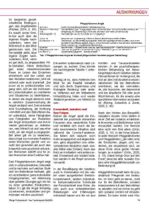 Vorschauseite 6: Unabsehbare langfristige Covid-19-Auswirkungen auf psychisch erkrankte Menschen