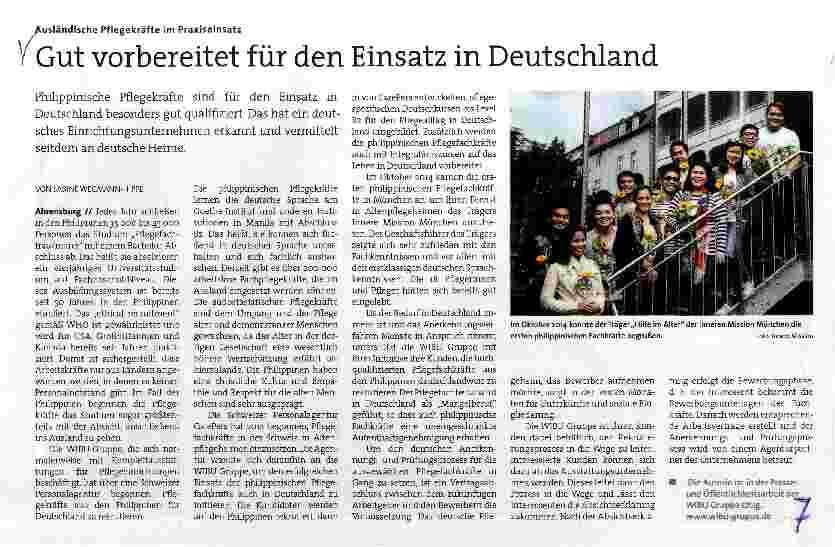Vorschauseite 1: Gut vorbereitet für den Einsatz in Deutschland