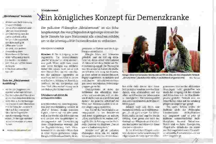 Vorschauseite 1: Ein königliches Konzept für Demenzkranke