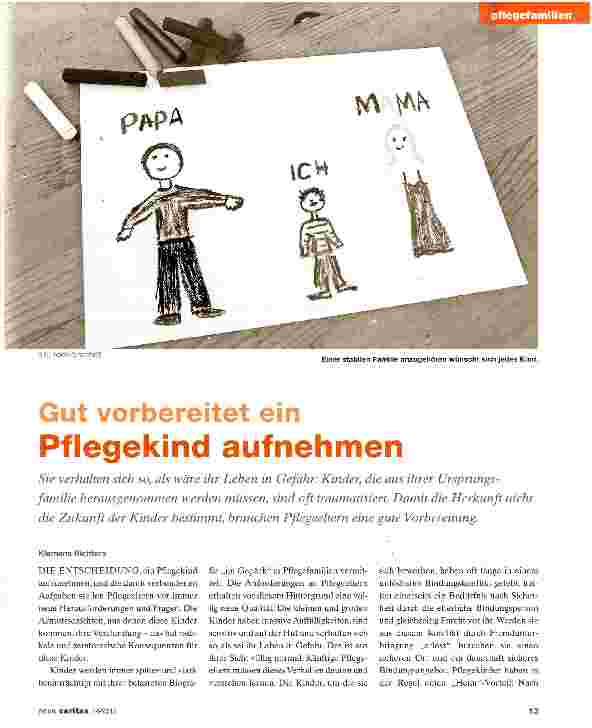 Vorschauseite 1: Gut vorbereitet ein Pflegekind aufnehmen