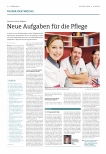 Vorschauseite 1: Neue Aufgaben für die Pflege