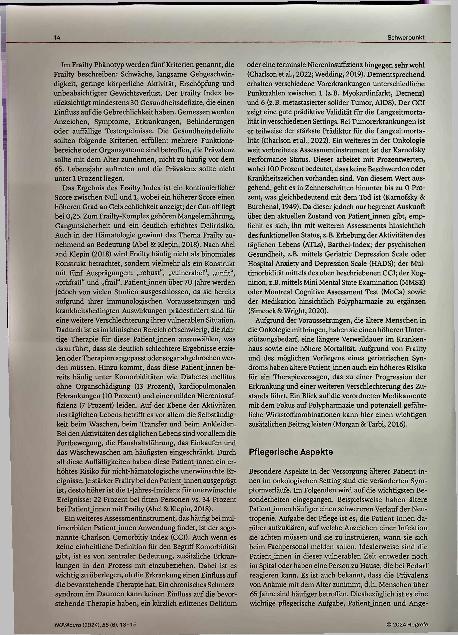 Vorschauseite 2: Tumore im Alter
